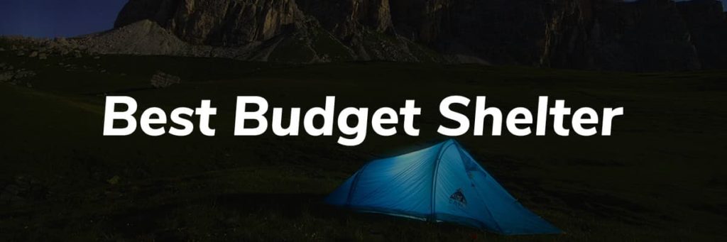 Best Budget Shelter Header - Pacific Crest Trail Thru Hike Gear List