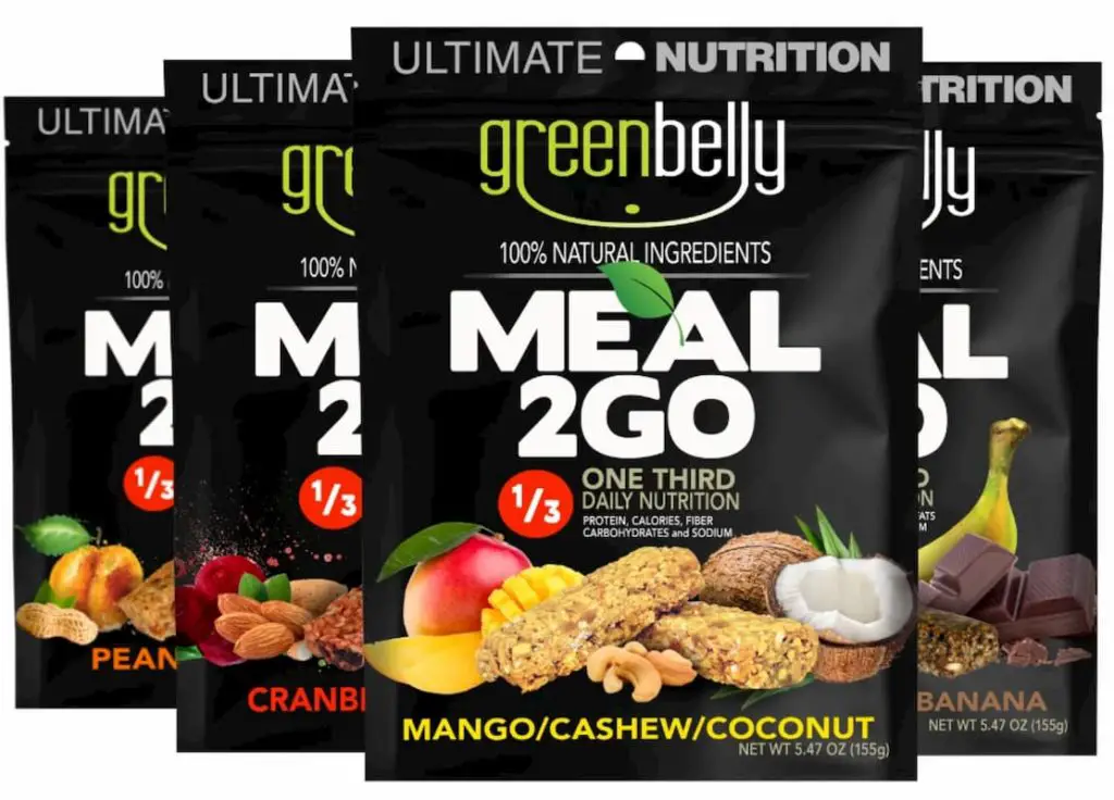 Four different Meal2Go Options - Greenbelly Meal2Go Review