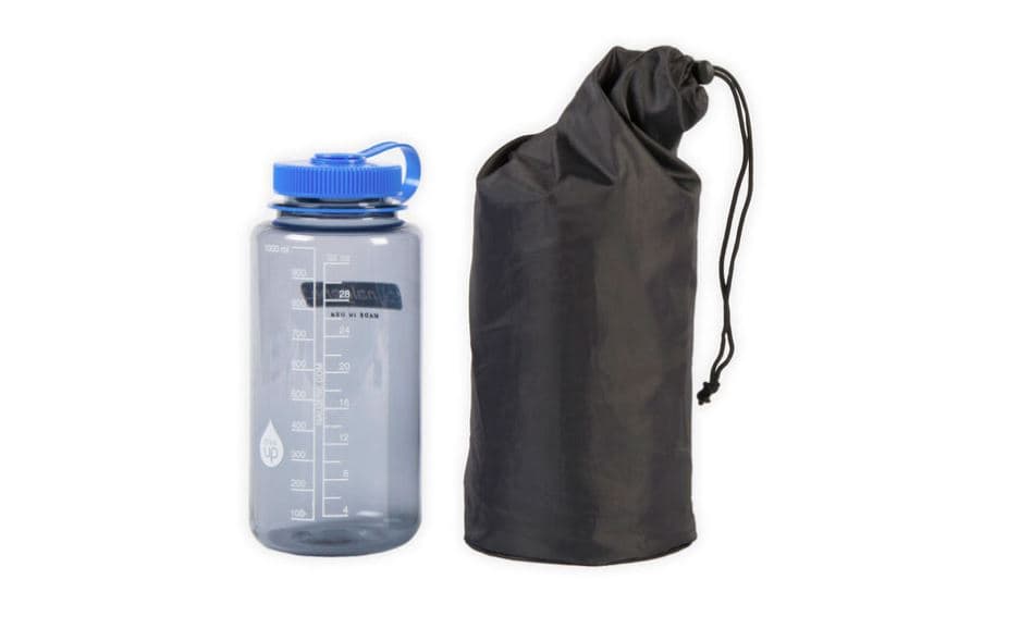 The NeoAir XTherm is small as a nalgene bottle - Therm-A-Rest NeoAir XTherm review